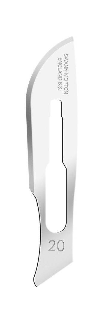 No. 20 Swann-Morton: Surgical Blade 手術刀片 (for professional use only)