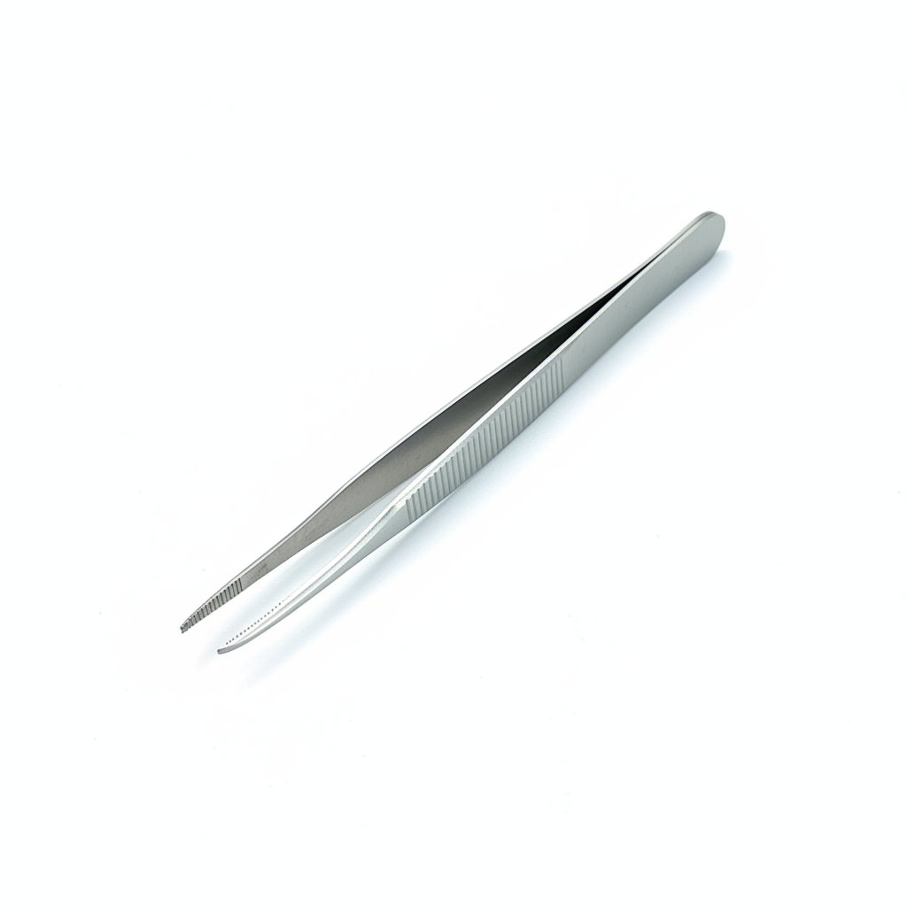 Stainless Steel Tweezers Full View