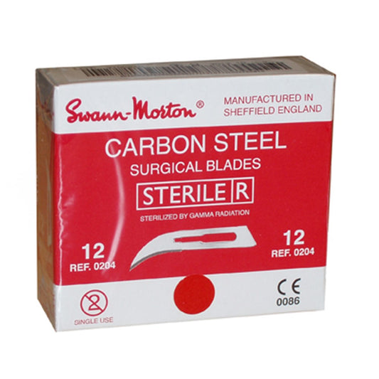 No. 12 Swann-Morton: Surgical Blade 手術刀片 (for professional use only)