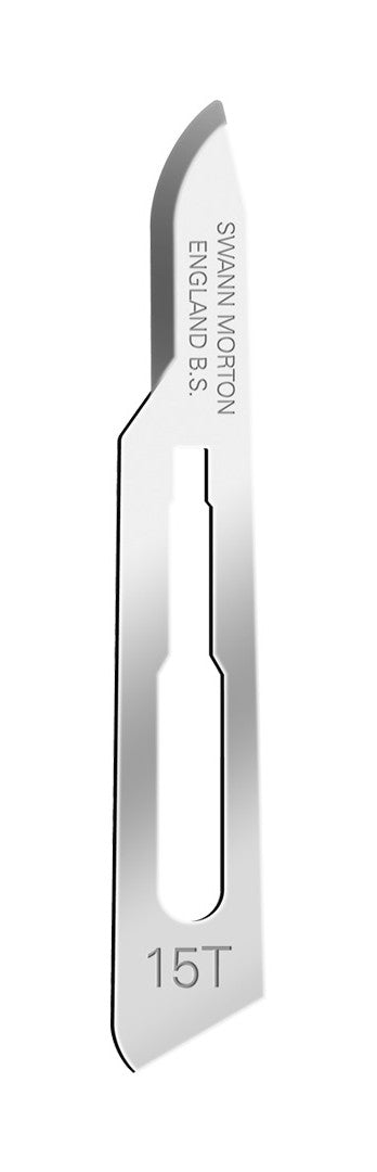 No. 15T Swann-Morton: Surgical Blade 手術刀片 (for professional use only)
