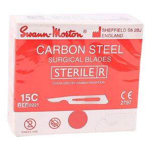 No. 15C Swann-Morton: Surgical Blade 手術刀片 (for professional use only)