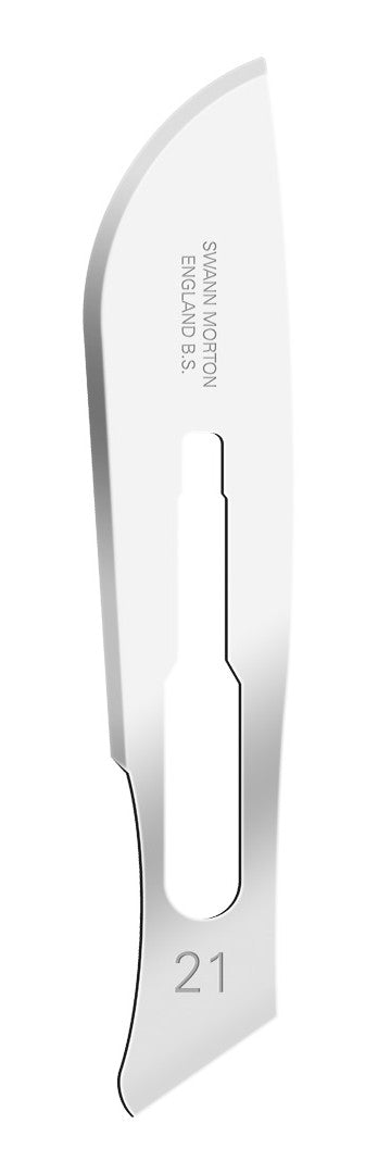 No. 21 Swann-Morton: Surgical Blade 手術刀片 (for professional use only)