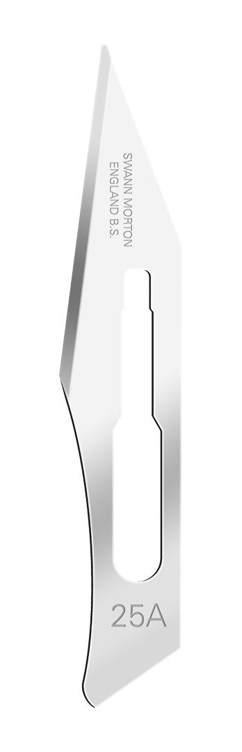 No. 25A Swann-Morton: Surgical Blade 手術刀片 (for professional use only)