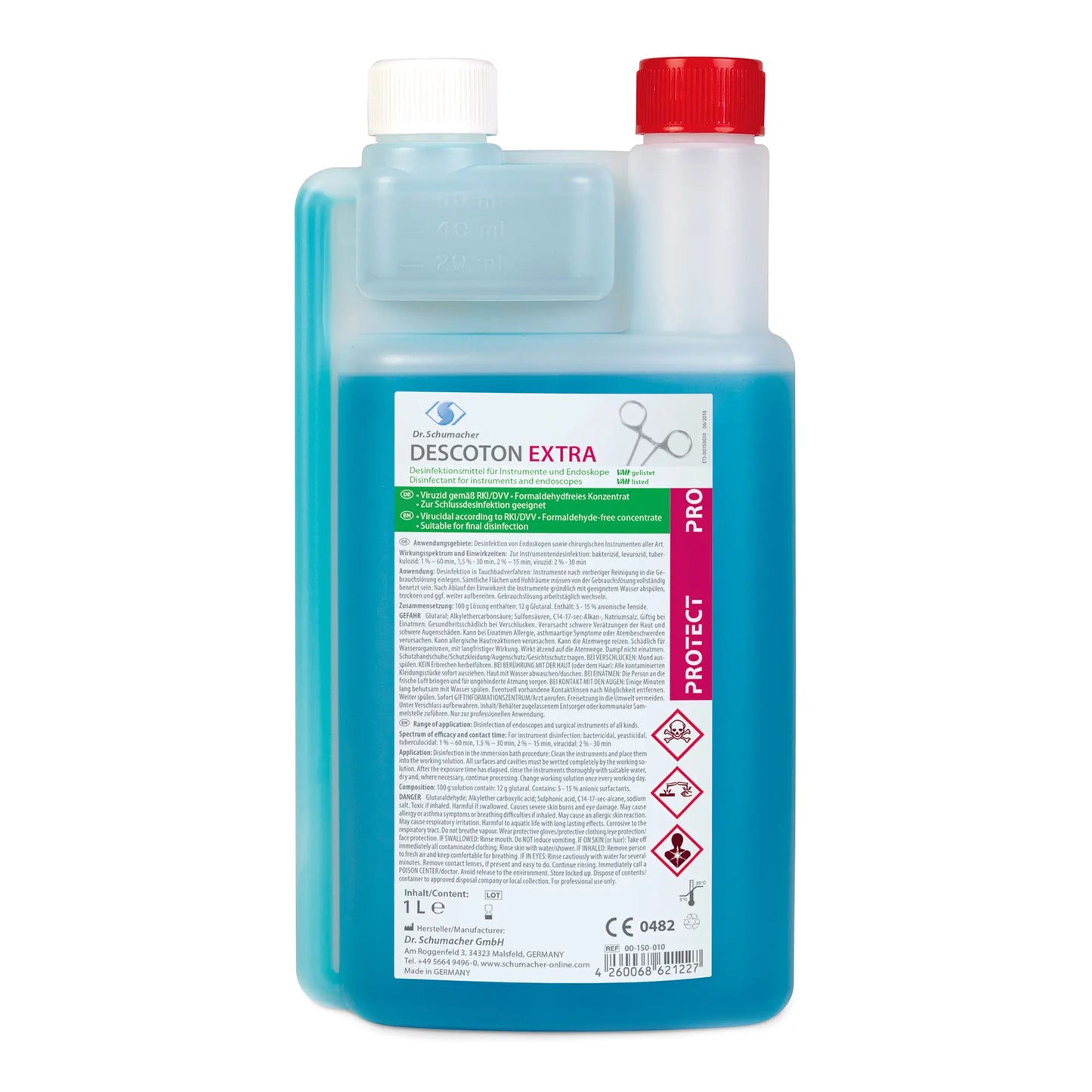 Dr. Schumacher Descoton Extra disinfectant 高濃度2%浸劑