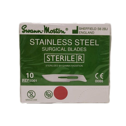 No. 10 Swann-Morton: Surgical Blade 手術刀片 (for professional use only)