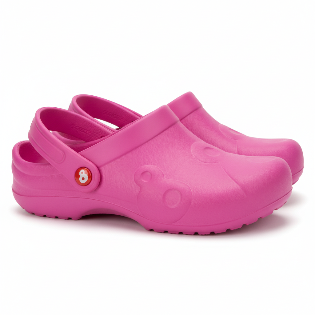 Schu'zz Pink Clogs Side